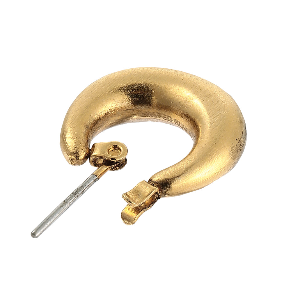 Puffy Hoop Earrings