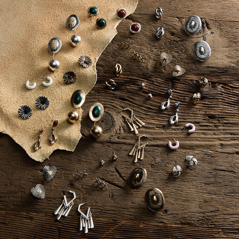 Chunky Ball Drop Two Way Earrings