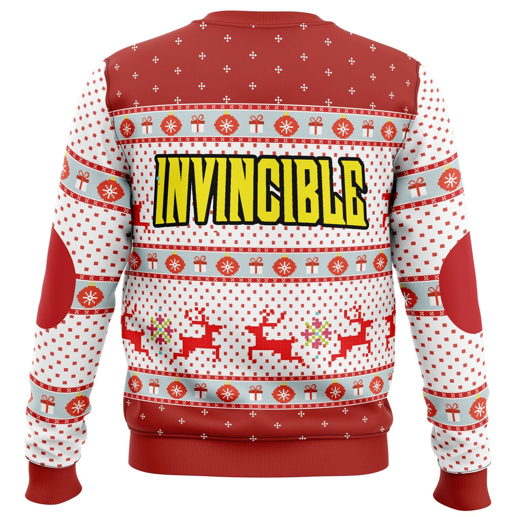 Merry Thiccmas Omni Man Invincible Ugly Christmas Sweater - 6XL
