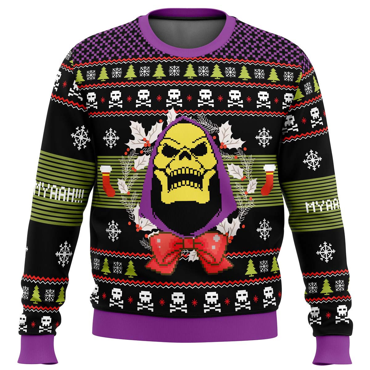 Skeletor Ugly Christmas Sweater - 6XL