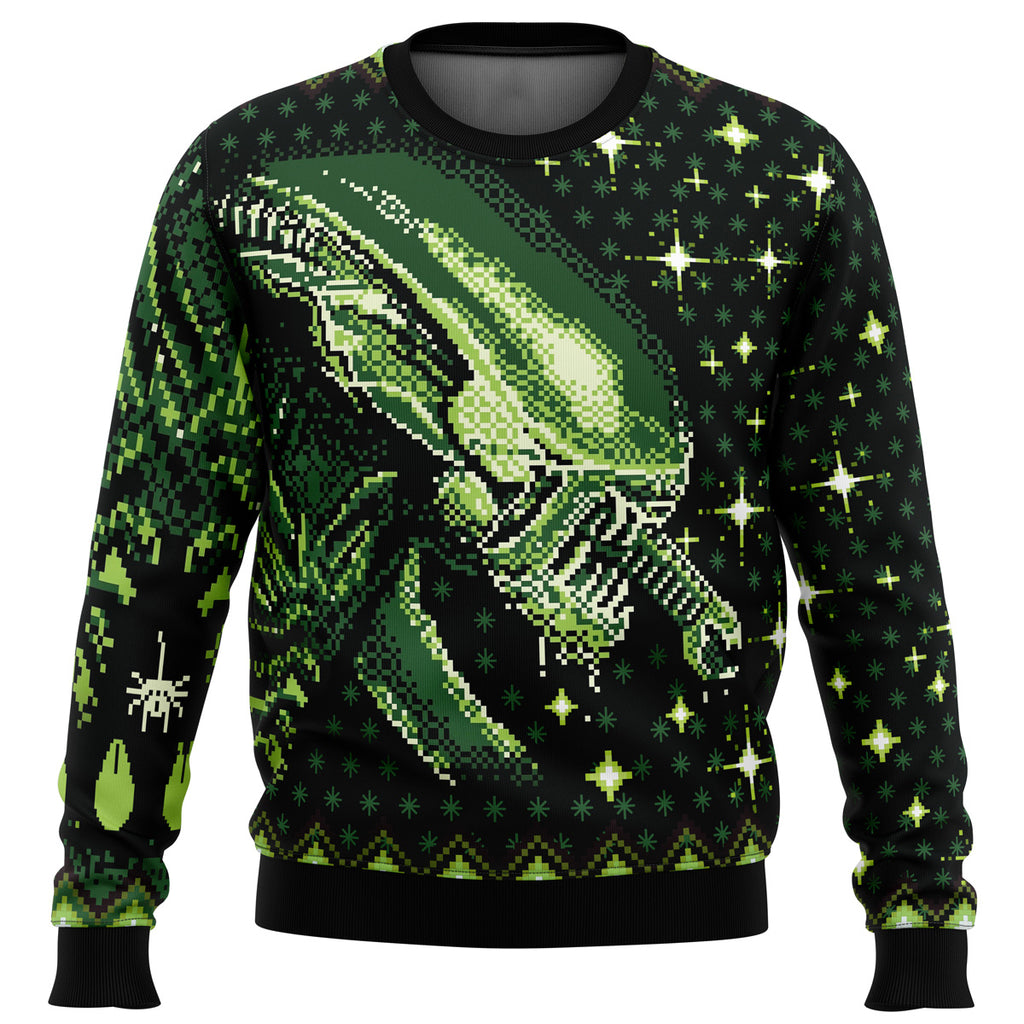 Xenomorph Alien Ugly Christmas Sweater - 6XL