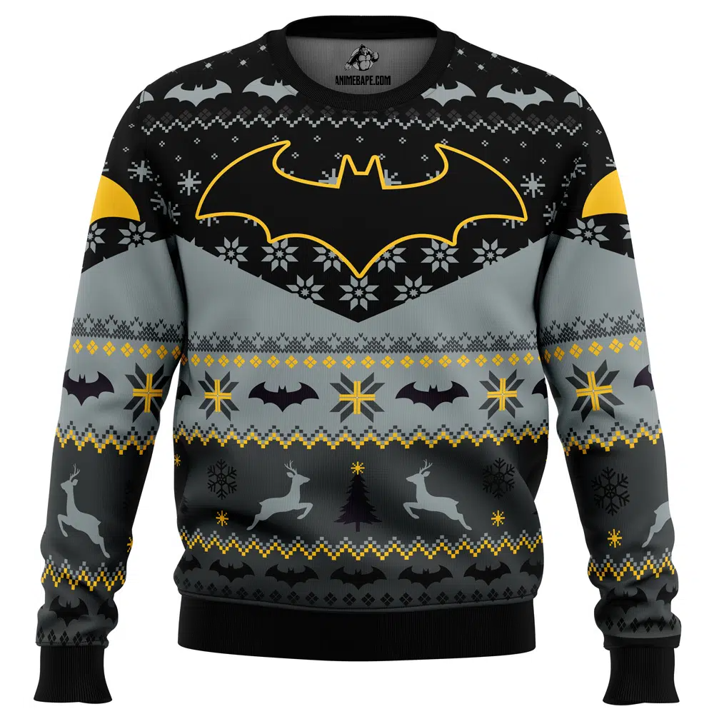Xmas Batman DC Comics Ugly Christmas Sweater - 2XL