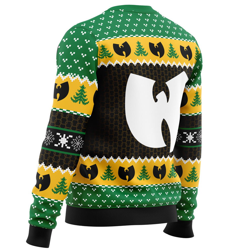 Yah It’s Christmas Time Yo Wu Tang Clan Ugly Christmas Sweater - 4XL